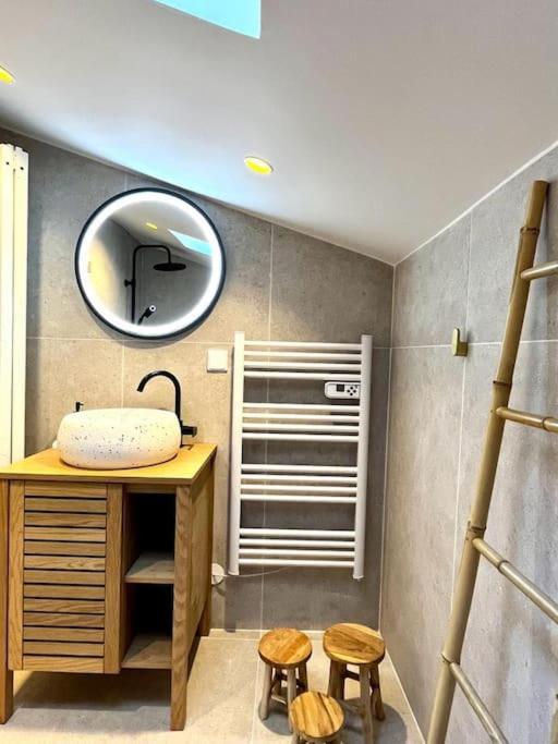 Apartamento Bella Casa - New Full House For 3 W Ac, Wi-Fi & Terrasses Antibes Exterior foto